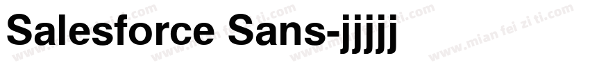 Salesforce Sans字体转换